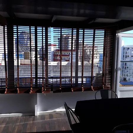 아파트 Atico Centrico, 50m De La Playa, Vista Al Mar Y Al Penon, Gran Terraza, Parking, Wifi Fibra 칼페