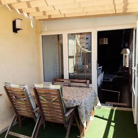 Atico Centrico, 50m De La Playa, Vista Al Mar Y Al Penon, Gran Terraza, Parking, Wifi Fibra Appartement
