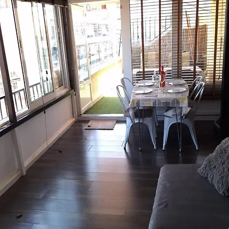 ático Centrico, 50m De La Playa, Vista Al Mar, Wifi Fibra, Gran Terraza